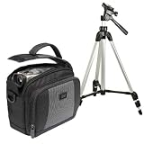 Pro Power Photo and Video KIT - High quality light weight Tripod and Camcorder Digital... by USA Gear