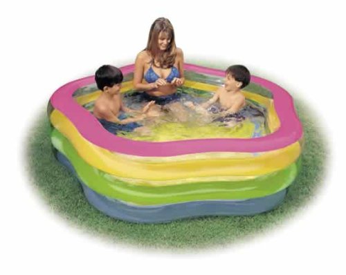 Inflatable Backyard Kiddie Swimming Pool