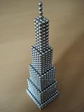 NEOCUBE OMEGA - der magische Würfel aus 1.000 plus 27 Magnetkugeln mit Anleitungsheft und Plastikkarte