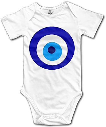 Nazar Amulet Evil Eye Protection Infant Boys Girls Baby Onesie Clothing Unisex Baby Onesies