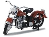 Diecast Model Harley Davidson Hydra Glide 74FL (1953) (1:18 scale by Maisto) in Red
