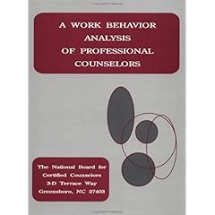 【クリックで詳細表示】A Work Behavior Analysis Of Professional Counselors [ハードカバー]