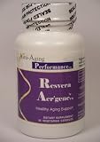 Anti-Aging Performance: RESVERA AER'GENE(TM) Resveratrol and Pterostilbene Synergistic Blend. Healthy Gene Expression Anti-Aging and Fitness. 30 vegetarian capsules. 3 BOTTLES FOR EXTRA SAVINGS (only $28.95 per bottle!)