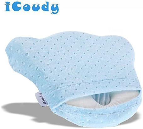 iCoudy Toddler Baby Pillow, Ideal for Prevent Flat Head Support Pillow, infant Soft Bedding Pillow