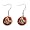 Boston Red Sox Glitter Sparkle Dangle Logo Earring Set Charm Gift Image #1