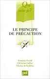 Le Principe de précaution