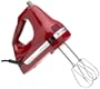 KitchenAid KHM7T 7-Speed Hand Mixer, Empire Red