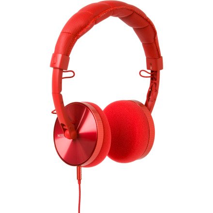 Nixon Nomadic Headphones Red Demo, One Size