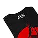Japanese Warrior Samurai Sun Men NEW Black T-shirt S-5XL | Wellcoda