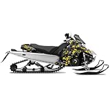 AMR Racing Yamaha Fx Nytro Sled Snowmobile Graphics Decal Kit: Camo Plate: Ye... by AMR Racing