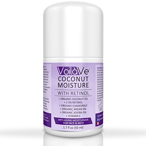 Coconut Moisture with Retinol Organic Coconut Oil Face Moisturizer