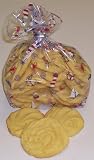 Gourmet Food : Scott's Cakes 1 lb. Almond Shortbread Cookies in a Nautical Bag