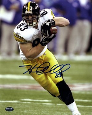 Heath Miller signed Pittsburgh Steelers 8x10 Photo