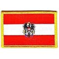 Flaggen Aufn�her Patch �sterreich mit Wappen Fahne NEU