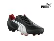 PUMA v3.08 i FG L Cleats (Black/White/Olympian Blue)