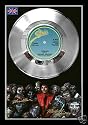 Michael Jackson Framed Thriller Silver Disc Disk 7" Record