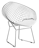 Zuo Modern Furniture Design Net Chair White (Set Of 2) Leatherette 188021