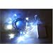 LED Fairy Lights Battery operated 20 White and Blue