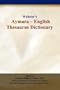 Webster's Aymara - English Thesaurus Dictionary