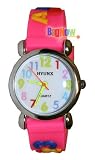 from BagNow Childrens Analogue Watch Time Teacher - Pink 123 and ABC, Age 3+