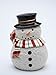 Cosmos Gifts 56545 Ceramic Christmas Holidays Snowman Wearing Scarf Candy Box Jar 7