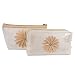 UberLyfe Transparent Cosmetics Pouch or Purse for Women - Cream - 2pc Set (PU-001179-COMBO) RS.499.00