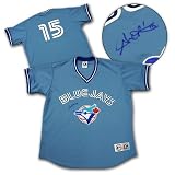 Alex Rios Toronto Blue Jays Autographed/Hand Signed Blue Retro Jersey