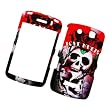 RIM Blackberry Storm 9530 Thunder 9500 Rubberized Snap On Protector Hard Case Image Cover "Love Hurts" Design