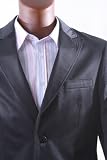 Men's Young Generation 2 Button Black Jacket