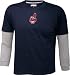Cleveland Indians Youth Layered Long Sleeve Danger Tee