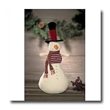 Countdown to Christmas Hand Knit Snowman Large By Gund
