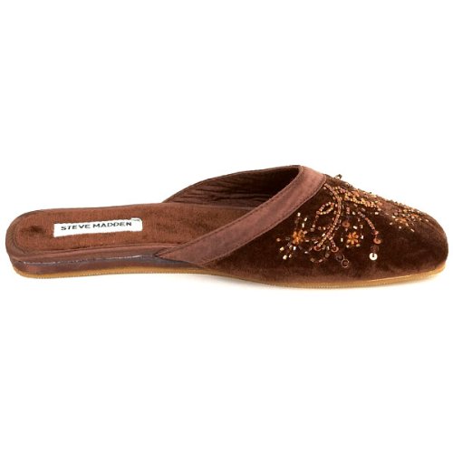 Steve Madden Vellvet Chocolate Brown slippers from Steve Madden
