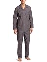 Majestic International Men's Solid Basics Long Sleeve Pajama