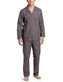 Majestic International Mens Solid Basics Long Sleeve Pajama