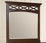 IMAGE OF Dresser Mirror w/ Back Supports by Broyhill - Cherry Finish (4110-236)