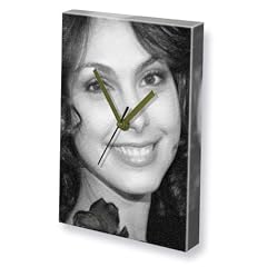 MORENA BACCARIN - Canvas Clock (A5 - Signed by the Artist) #js003
