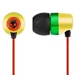 Skullcandy Riot Earbuds w/ Mic Rasta