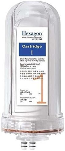 Hexagon Alkaline Water Filtration System 2 Cartridge 1 by Hexagon