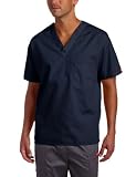 Dickies Men's Unisex v-neck top,Navy,Medium