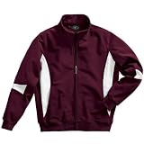 Stadium Soft Shell Jacket, Maroon/White