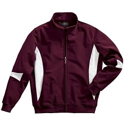 Stadium Soft Shell Jacket, Maroon/White