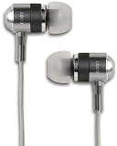 Coby CVEM76BLK High-Performance Isolation Stereo Earphones (Black)