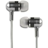 Coby CVEM76BLK High-Performance Isolation Stereo Earphones (Black)