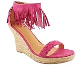 Fringe Espadrille Wedge