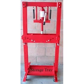 Click here to buy 12 Ton Hydraulic Shop Press Pipe Bender Combo.