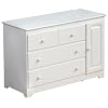 Atlantic Furniture Windsor 3 Drawer Changing Table, White