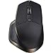 Logitech MX Master Wireless Mouse â€“ Use on Any Surface, Ergonomic Shape, Hyper-Fast Scrolling, Rechargeable, for Apple Mac or Microsoft Windows Computers, Meteorite