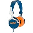 WeSC Bass Headphones Medium Blue, One Size