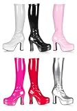 4 Inch Heel Platform Gogo Boot