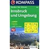 Innsbruck und Umgebung: Wander-, Rad- und Skitourenkarte. Mit Panorama, GPS-genau. 1:35.000